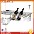 Custom Made Hanging Wine Glass Rack, Professional Design Metal Wall Wine Rack